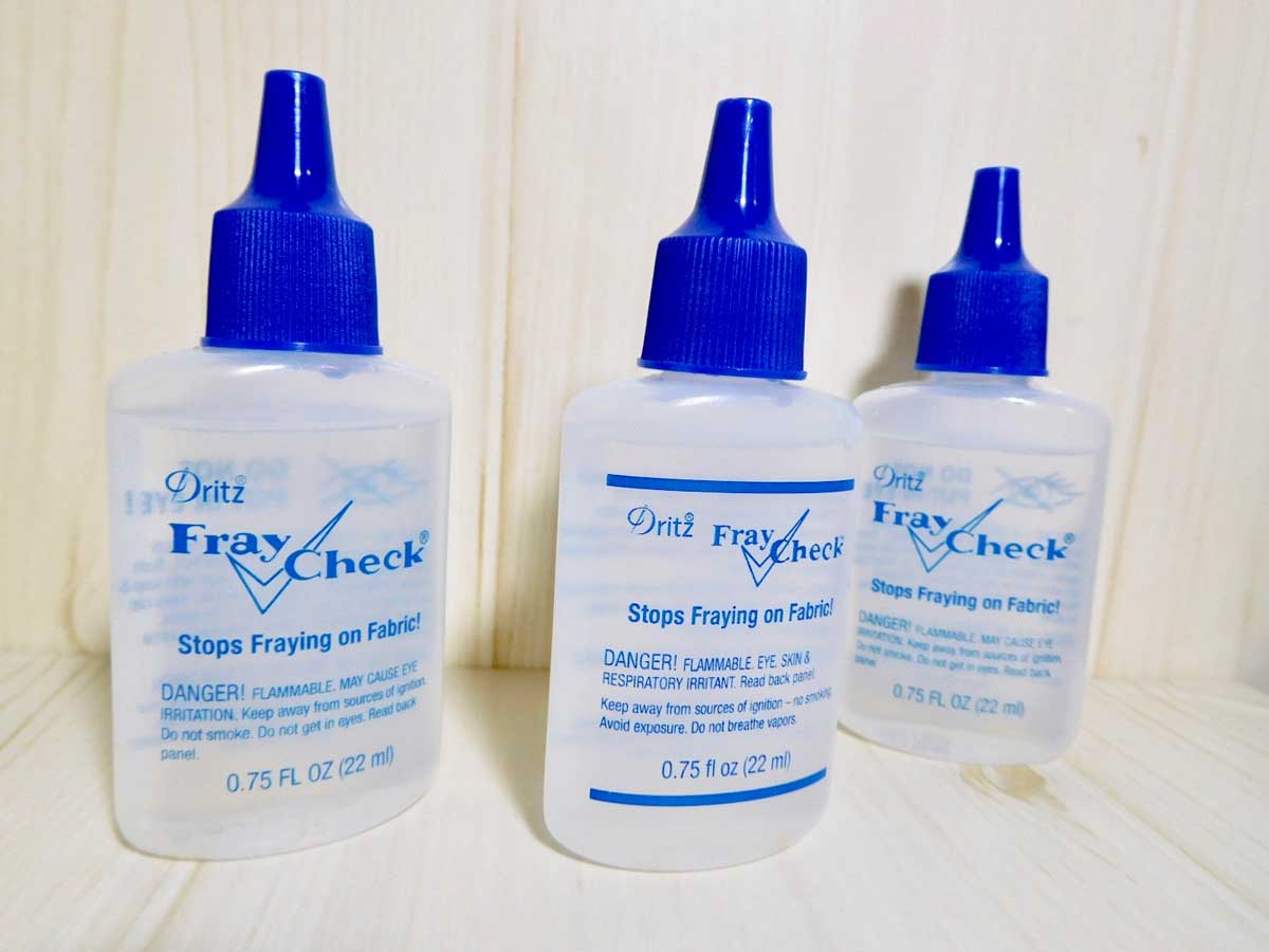 ほつれ止め液（フレイチェック）