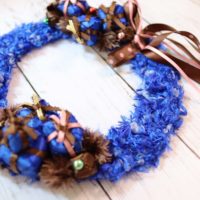 chocolate-blue-wreath