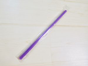 Acrylic straw
